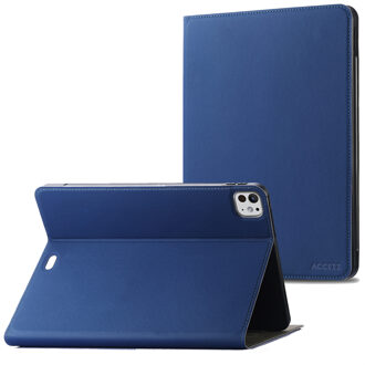 Accezz Classic Tablet Case voor de Apple iPad Pro 13 (2025) M5 / (2024) M4 - Donkerblauw