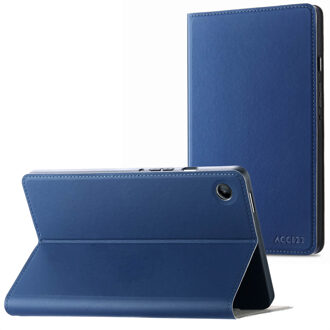 Accezz Classic Tablet Case voor de Samsung Galaxy Tab A9 8.7 inch - Donkerblauw