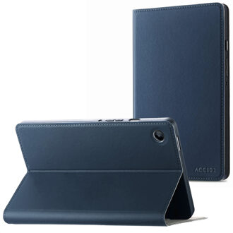 Accezz Classic Tablet Case voor de Samsung Galaxy Tab A9 8.7 inch - Donkerblauw