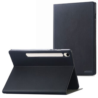 Accezz Classic Tablet Case voor de Samsung Galaxy Tab S10 Ultra / Tab S9 Ultra - Zwart - 14.6