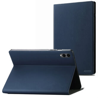 Accezz Classic Tablet Case voor de Samsung Galaxy Tab S11 Ultra - Donkerblauw - 14.6
