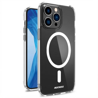 Accezz Clear Backcover met MagSafe voor de Apple iPhone 14 Pro - Transparant