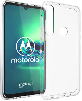 Accezz Clear Backcover Motorola Moto G8 Plus hoesje - Transparant