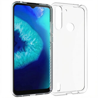 Accezz Clear Backcover Motorola Moto G8 Power Lite hoesje - Transparant