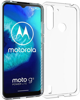 Accezz Clear Backcover Motorola Moto G8 Power Lite hoesje - Transparant