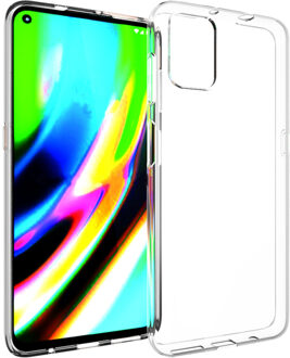 Accezz Clear Backcover Motorola Moto G9 Plus hoesje - Transparant