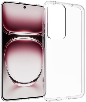 Accezz Clear Backcover Oppo Reno 12 Pro Telefoonhoesje Transparant