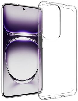 Accezz Clear Backcover Oppo Reno 12 Telefoonhoesje Transparant