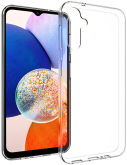 Accezz Clear Backcover Samsung Galaxy A14 (5G/4G) Telefoonhoesje Transparant