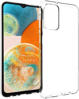 Accezz Clear Backcover Samsung Galaxy A23 (5G) Telefoonhoesje Transparant