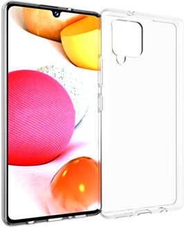 Accezz Clear Backcover Samsung Galaxy A42 hoesje - Transparant