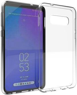 Accezz Clear Backcover Samsung Galaxy S10e hoesje - Transparant