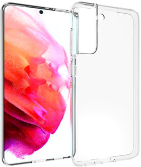 Accezz Clear Backcover Samsung Galaxy S21 FE Telefoonhoesje Transparant