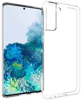 Accezz Clear Backcover Samsung Galaxy S21 Plus Telefoonhoesje Transparant