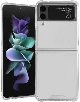 Accezz Clear Backcover Samsung Galaxy Z Flip 4 Telefoonhoesje Transparant