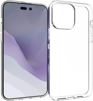 Accezz Clear Backcover voor de Apple iPhone 14 Pro Max - Transparant