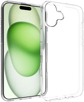 Accezz Clear Backcover voor de Apple iPhone 16 Plus - Transparant