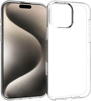Accezz Clear Backcover voor de Apple iPhone 16 Pro Max - Transparant