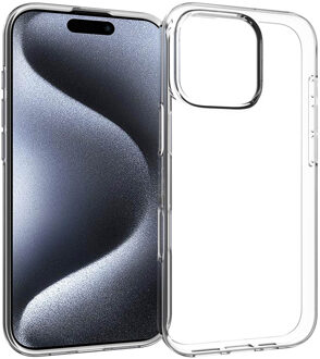 Accezz Clear Backcover voor de Apple iPhone 16 Pro - Transparant