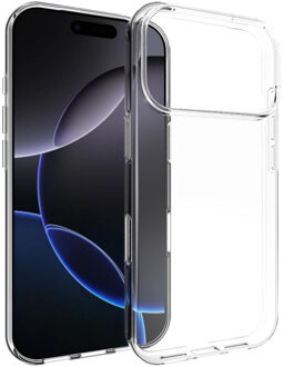 Accezz Clear Backcover voor de Apple iPhone 17 Pro - Transparant