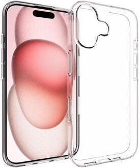 Accezz Clear Backcover voor de Apple iPhone 17 - Transparant