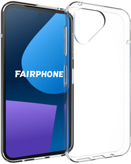 Accezz Clear Backcover voor de Fairphone 5 - Transparant