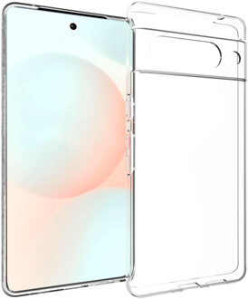 Accezz Clear Backcover voor de Google Pixel 7 Pro - Transparant