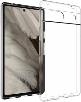 Accezz Clear Backcover voor de Google Pixel 7a - Transparant