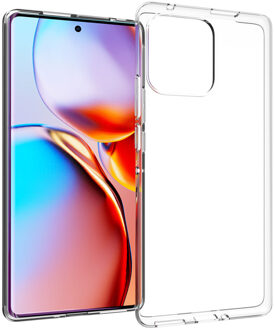 Accezz Clear Backcover voor de Motorola Edge 40 Pro - Transparant