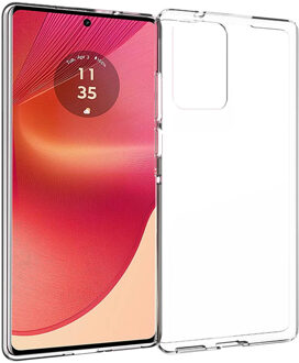 Accezz Clear Backcover voor de Motorola Edge 50 Fusion - Transparant