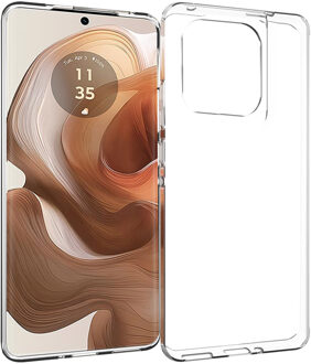 Accezz Clear Backcover voor de Motorola Edge 50 Ultra - Transparant