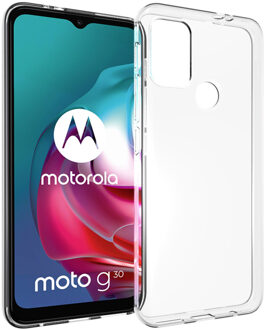 Accezz Clear Backcover voor de Motorola Moto G20 / G30 - Transparant