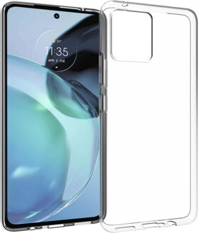 Accezz Clear Backcover voor de Motorola Moto G72 - Transparant