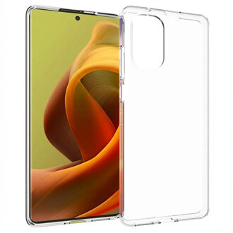 Accezz Clear Backcover voor de Motorola Moto G85 - Transparant