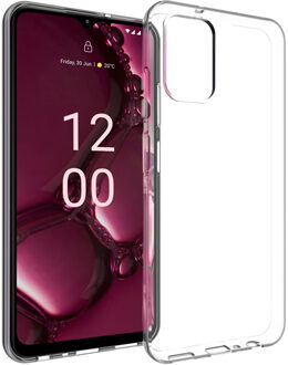 Accezz Clear Backcover voor de Nokia G42 - Transparant