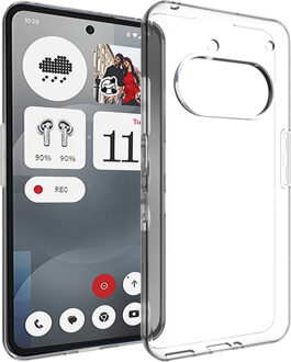 Accezz Clear Backcover voor de Nothing Phone (3a) - Transparant