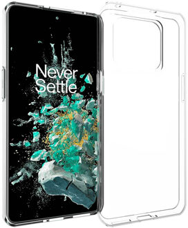 Accezz Clear Backcover voor de OnePlus 10T - Transparant