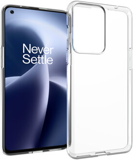 Accezz Clear Backcover voor de OnePlus Nord 2T - Transparant