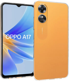 Accezz Clear Backcover voor de Oppo A17 - Transparant