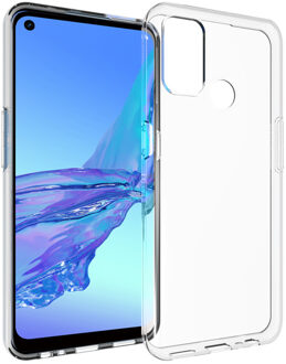 Accezz Clear Backcover voor de Oppo A53 / Oppo A53s - Transparant
