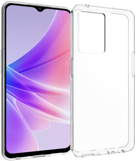 Accezz Clear Backcover voor de Oppo A77 - Transparant