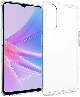 Accezz Clear Backcover voor de Oppo A78 (5G) - Transparant