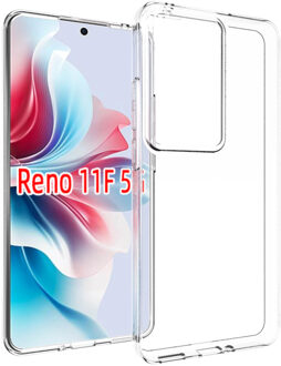 Accezz Clear Backcover voor de Oppo Reno 11 F - Transparant