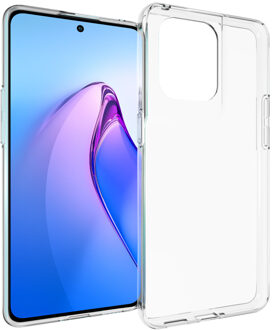 Accezz Clear Backcover voor de Oppo Reno 8 Pro 5G - Transparant