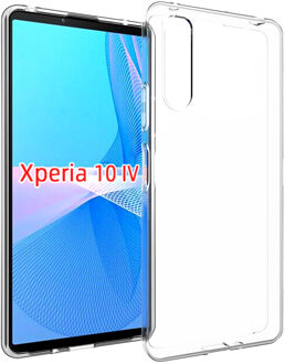 Accezz Clear Backcover voor de Sony Xperia 10 IV - Transparant