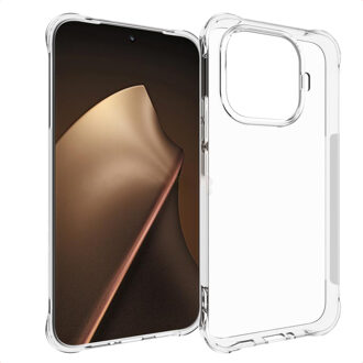 Accezz Clear Backcover voor de Xiaomi 15T Pro - Transparant