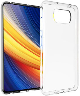 Accezz Clear Backcover voor de Xiaomi Poco X3 (Pro) - Transparant