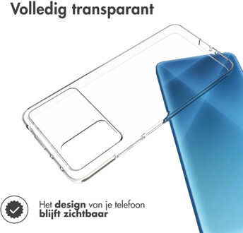 Accezz Clear Backcover voor de Xiaomi Poco X4 Pro 5G - Transparant