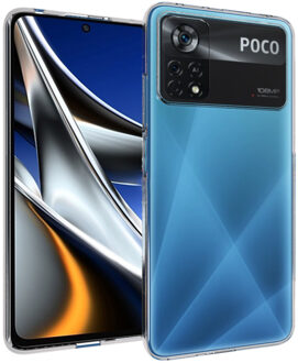 Accezz Clear Backcover voor de Xiaomi Poco X4 Pro 5G - Transparant