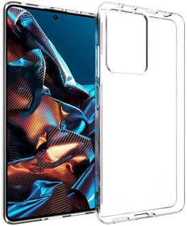 Accezz Clear Backcover voor de Xiaomi Poco X5 Pro 5G - Transparant